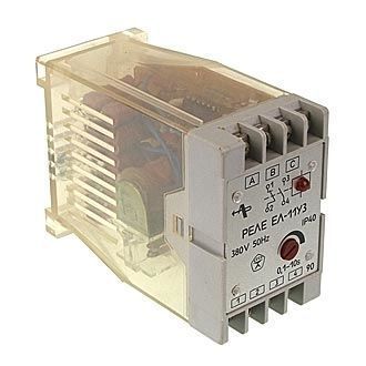 Реле контроля фаз ЕЛ 11 У3 0,1-10с 220В 50Гц