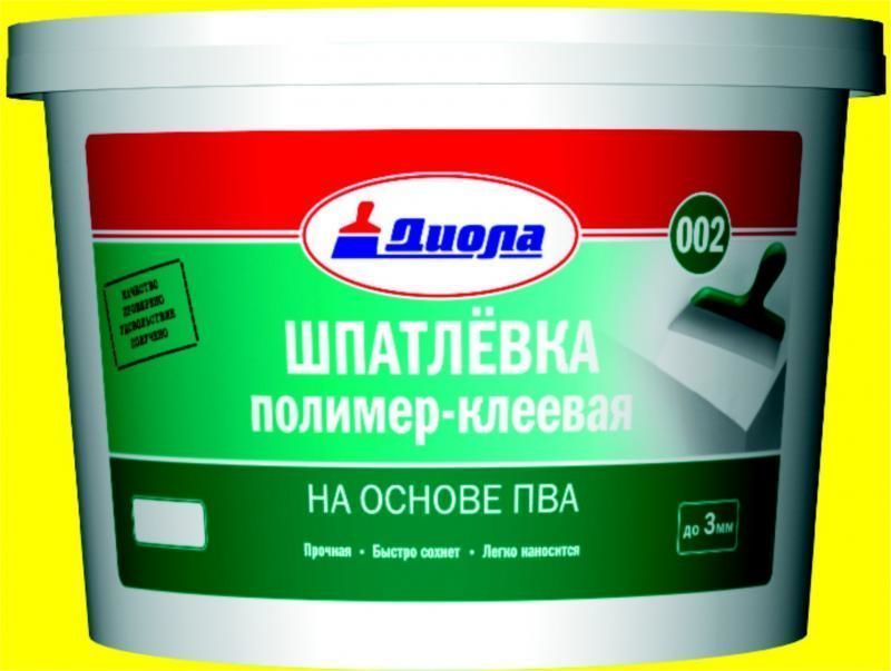 Шпатлевка полимер-клеевая   "Д-002" 10 кг