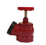 Клапан кран пожарный 65 мм, чугун (угловой, 125 градусов)