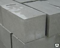 Блок строительный бетонный 400х200х200 полнотелые