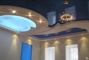 Многоуровневые подвесные потолки из гипсокартона 