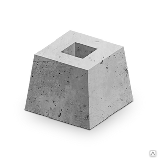 Фундамент для плит забора Ф-9.6.6 0,9х0,6х0,6 0.196м3, шт 