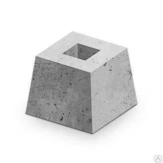 Фундамент для плит забора Ф-9.6.6 0,9х0,6х0,6 0.196м3, шт