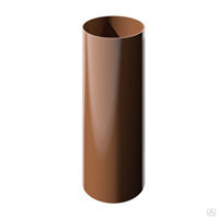 Труба ПВХ 3 м глянец Verat 1,8 кг коричневый #1