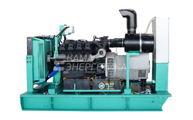 Генератор дизельный К-110S 110 кВт двигатель Камаз KAMA-E
