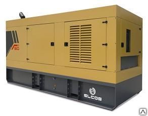 Дизельный генератор 252 кВт ELCOS модель GE.DZ.350/315.SS В кожухе