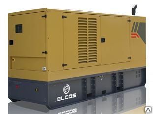 Дизельный генератор 200 кВт ELCOS модель GE.PK.275/250.SS В кожухе