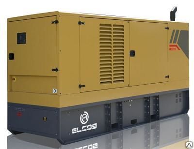 Дизельный генератор 200 кВт ELCOS модель GE.VO.275/250.SS В кожухе
