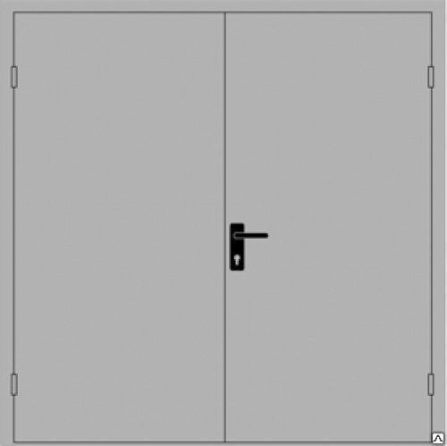 Дверь противопожарная ДПМ EI 60 (1400х2100 мм)