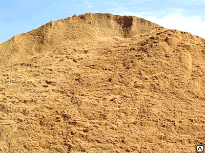 Песок намывной крупный