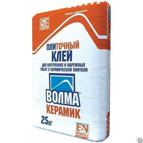 Плиточный клей ВОЛМА-КЕРАМИК, цена в Санкт-Петербурге от компании ...