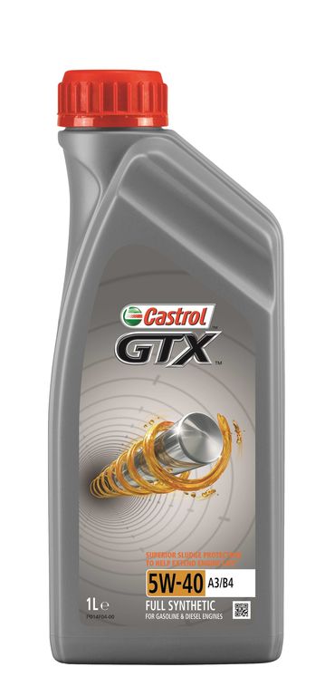 Масло моторное Castrol GTX 5W-40 A3/B4 (1 л)