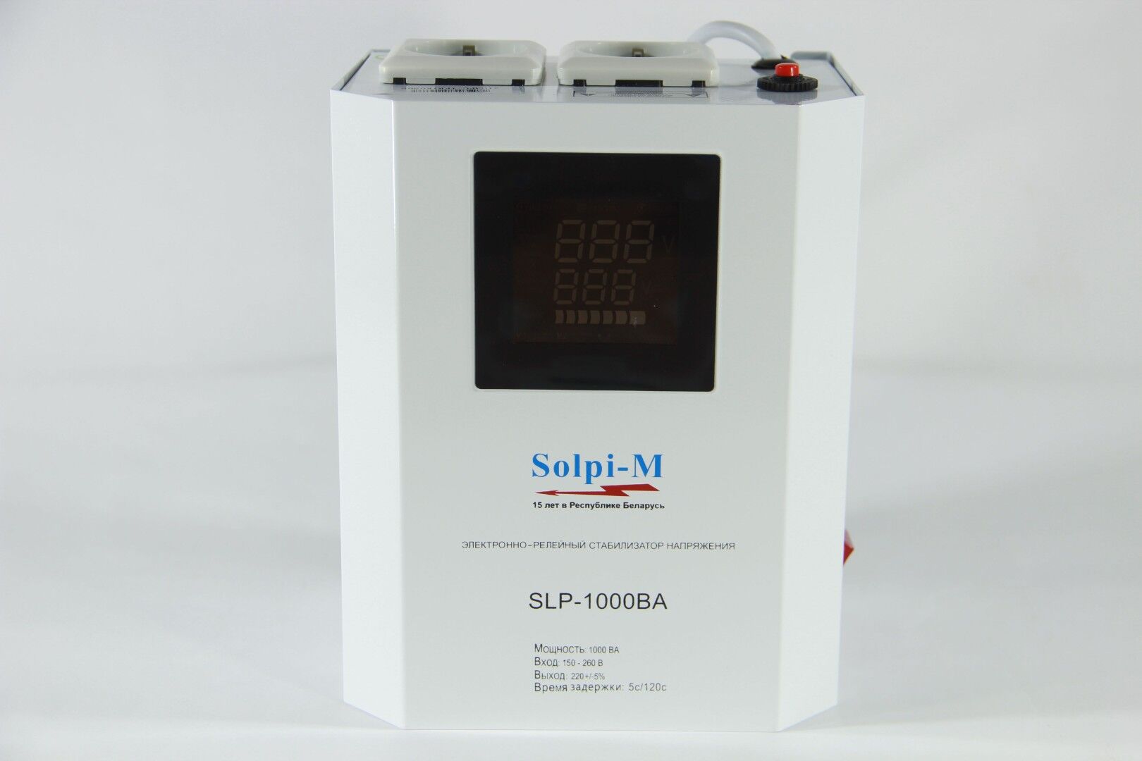 Стабилизатор напряжения Solpi M SLP-1000BA 1000W, цена в Омске от компании  НиКа