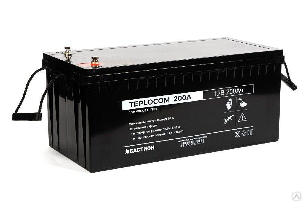 Аккумулятор TEPLOCOM 200Ач 1