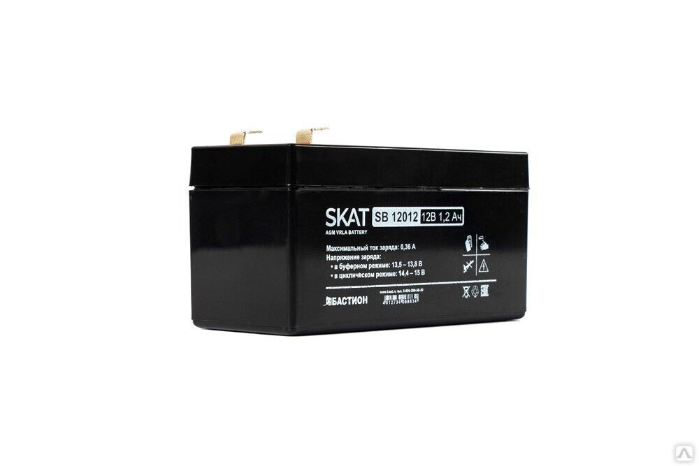 Аккумулятор свинцово-кислотный SKAT SB 12012 2