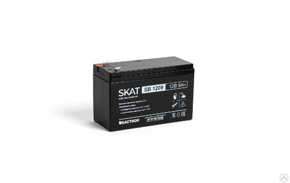 Аккумулятор свинцово-кислотный SKAT SB 1209 2