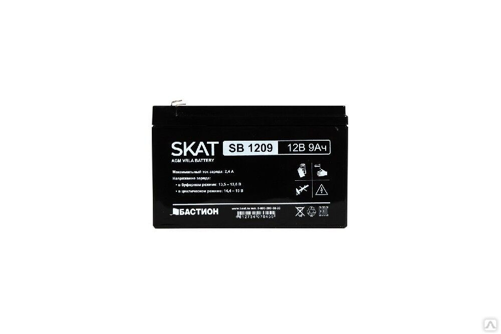 Аккумулятор свинцово-кислотный SKAT SB 1209 3