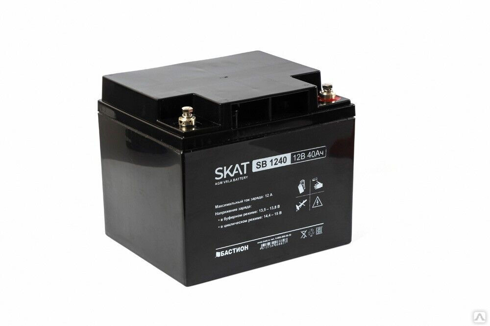 Аккумулятор свинцово-кислотный SKAT SB 1226 1