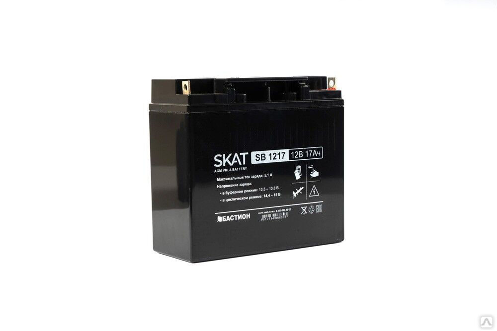 Аккумулятор свинцово-кислотный SKAT SB 1217 2