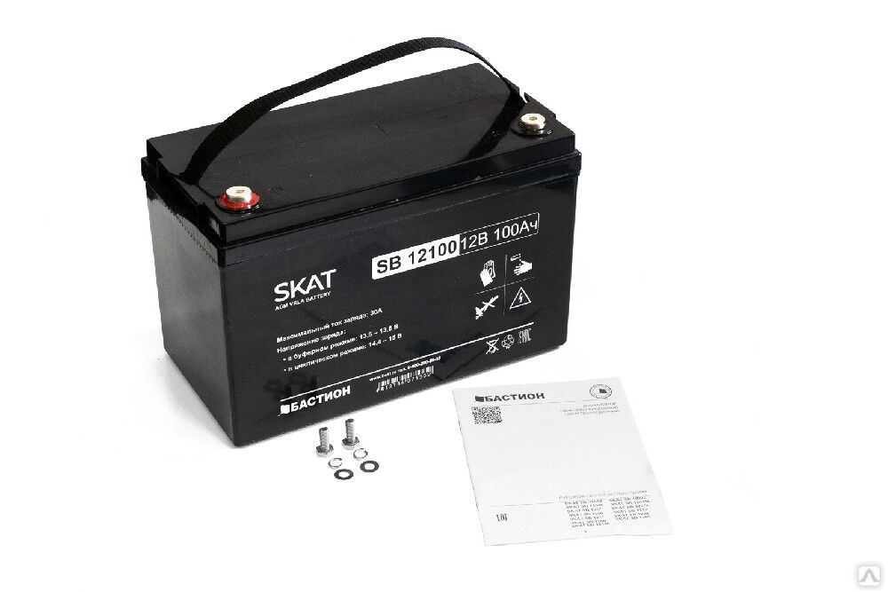 Аккумулятор свинцово-кислотный SKAT SB 12100 4