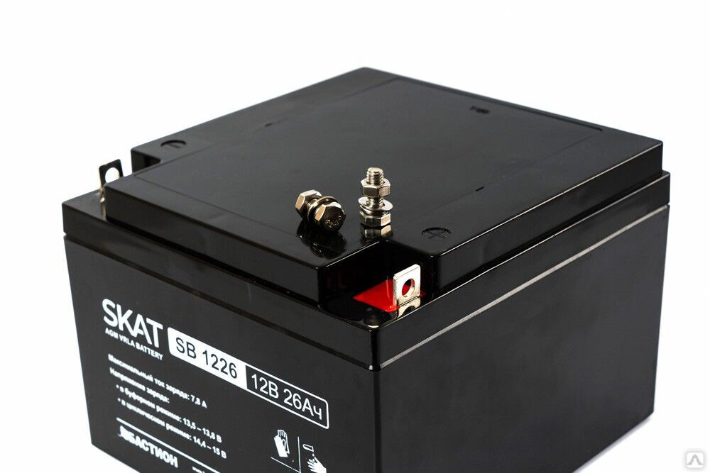 Аккумулятор свинцово-кислотный SKAT SB 1226 3