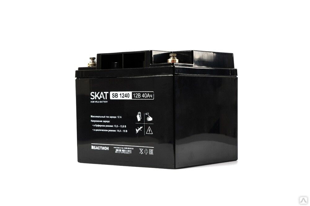 Аккумулятор свинцово-кислотный SKAT SB 1240 2