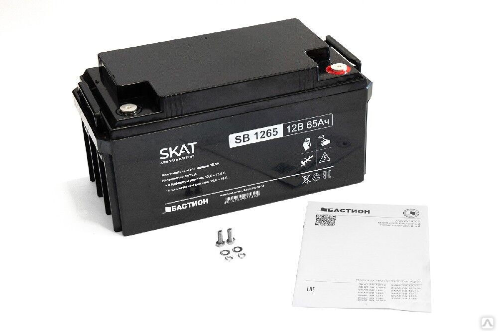 Аккумулятор свинцово-кислотный SKAT SB 1265 5