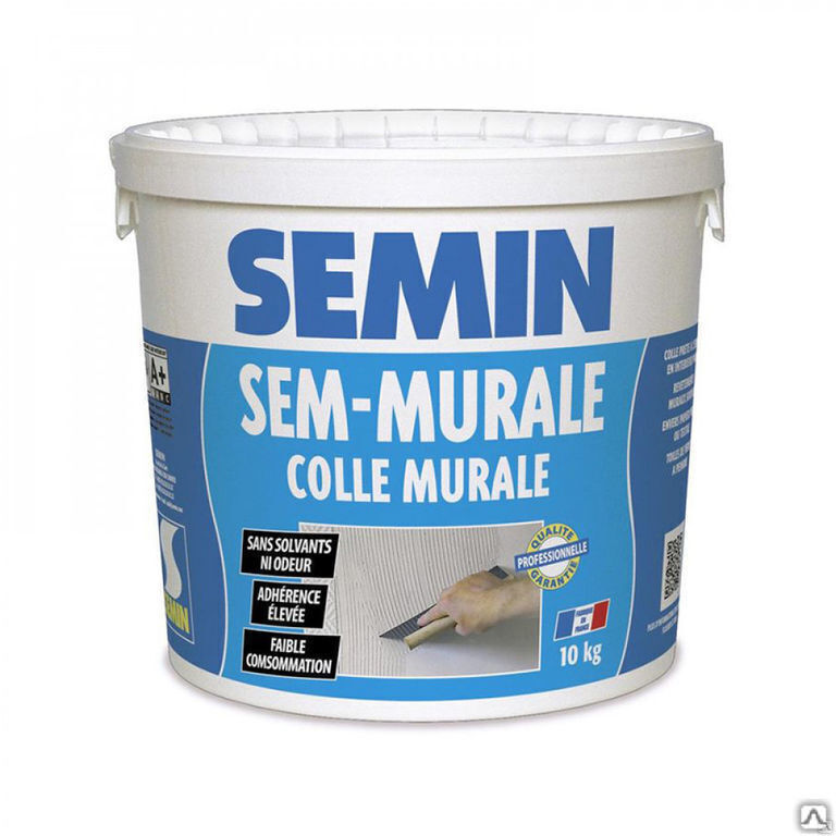 Клей для обоев SEMIN Семин SEM-MURALE 10кг