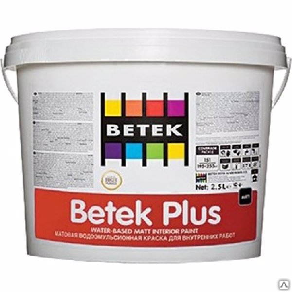 Краска Betek Plus Бетек Плюс 7.5л