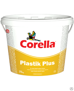 Краска Corella plastik plus Корелла пластик плюс
