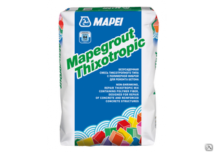 Смесь ремотная тиксотропная Mapei MAPEGROUT Мапей Мапегроут THIXOTROPIC 25кг 