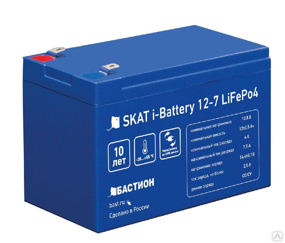 АКБ Li-Ion SKAT i-Battery 12-7 LiFePo4