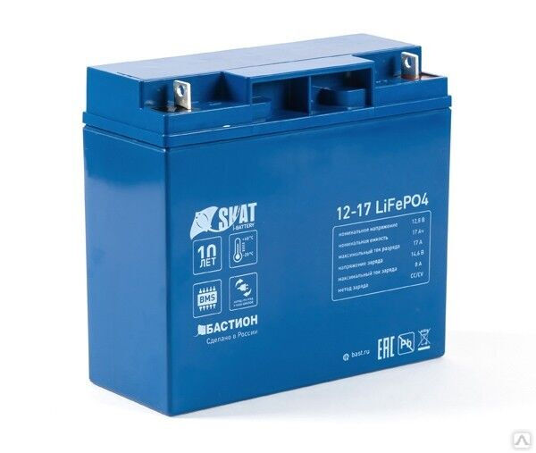 АКБ Li-Ion SKAT i-Battery 12-17 LiFePo4