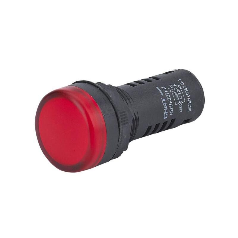 Индикатор помехозащищенный ND16-22D/4K2 цвет красный AC 230 В (R) CHINT 146692