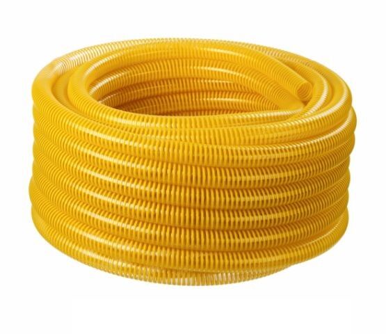 Шланг напорно-всасывающий 25мм/15м со спиралью ПВХ 10атм, ЗУБР 40327-25 ...