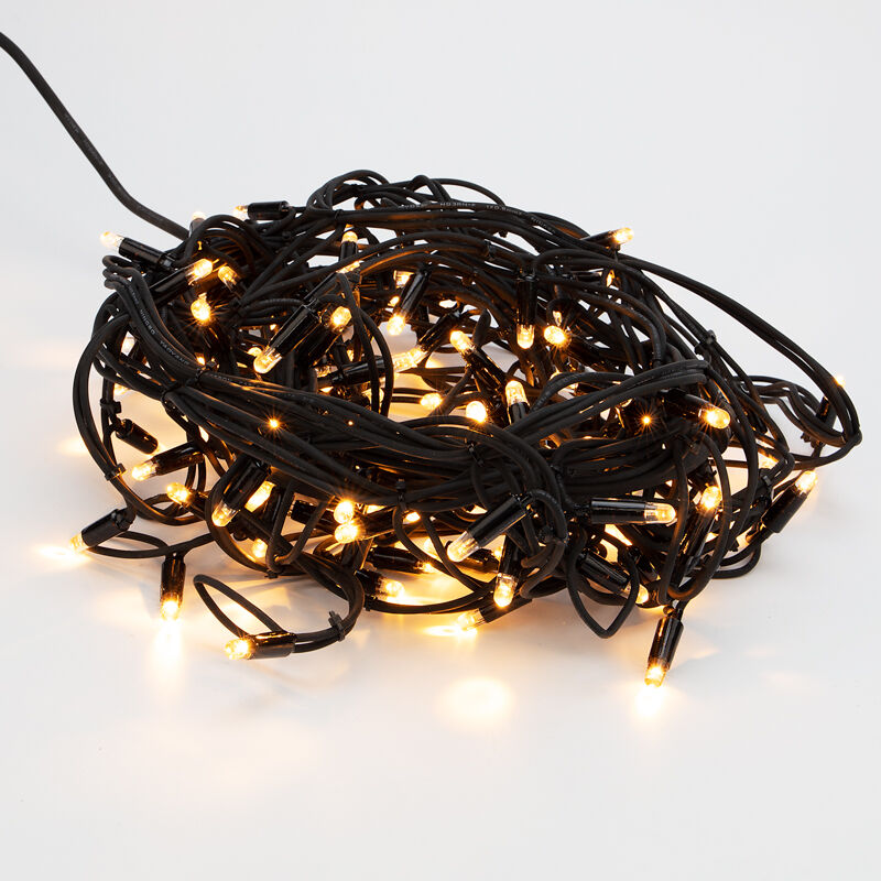Гирлянда Айсикл (Бахрома) светодиодная 3,2х0,9 м, с эффектом мерцания, 120 LED, черный провод каучук, теплое белое свече