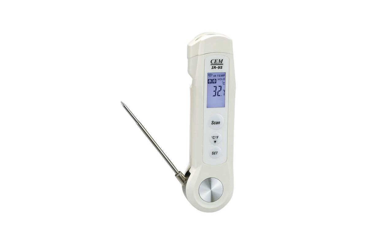 Термометр пищевой погружной / инфракрасный IR-95