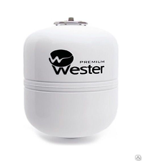 Бак мембранный для системы ГВС и гелеосистем Wester Premium 18 л нержавеющий контрфланец