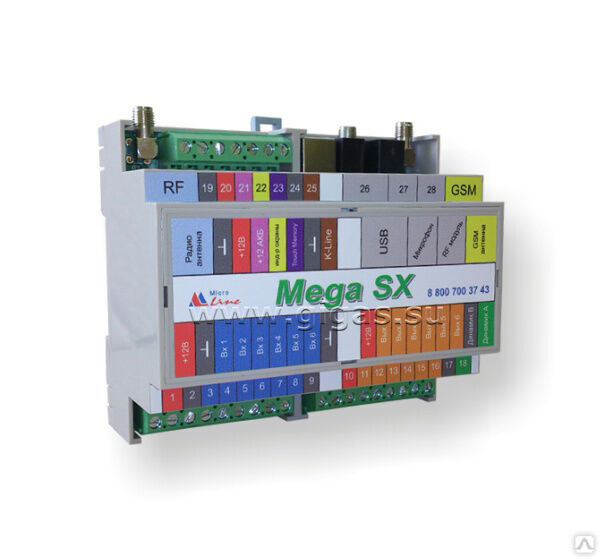 Охранная GSM-сигнализация с WEB-интерфейсом Mega SX-350 Light
