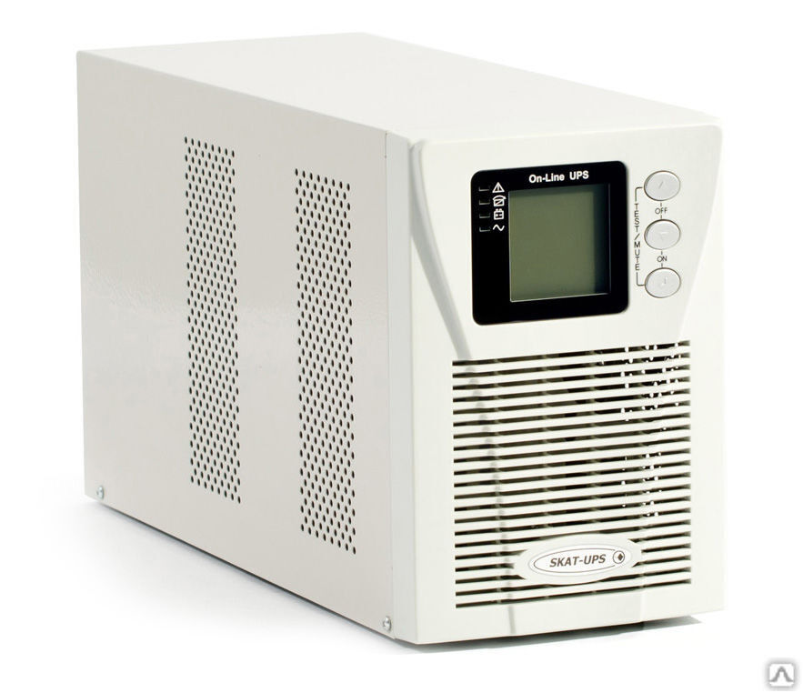 Источник бесперебойного питания SKAT-UPS 1000 (24V) 220В 50/60Гц 800Вт 2 АКБ внешние On-Line синусоида