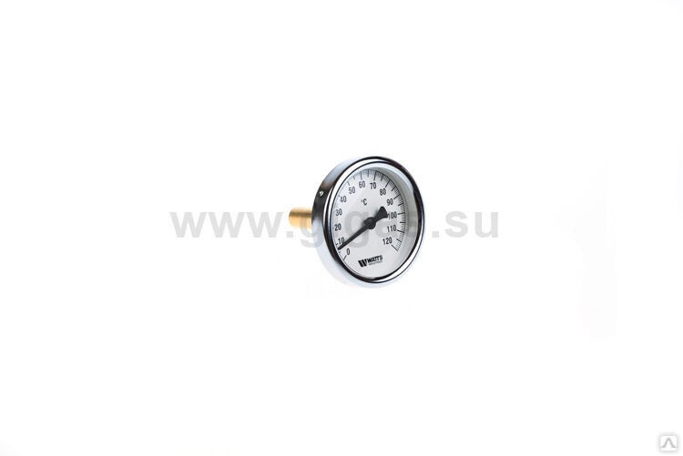 Термометр биметаллический с погружной гильзой Т63/50 Watts
