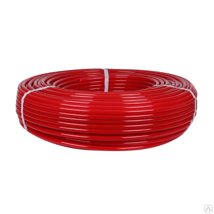 Труба PE-Xa/EVOH с антидиффузионным слоем красная 16х2,0 мм бухта 100 м STOUT (продажа бухтой)