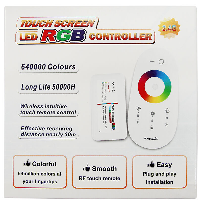 LED RGB контроллер 2.4G (сенсорное управление) LAMPER 2