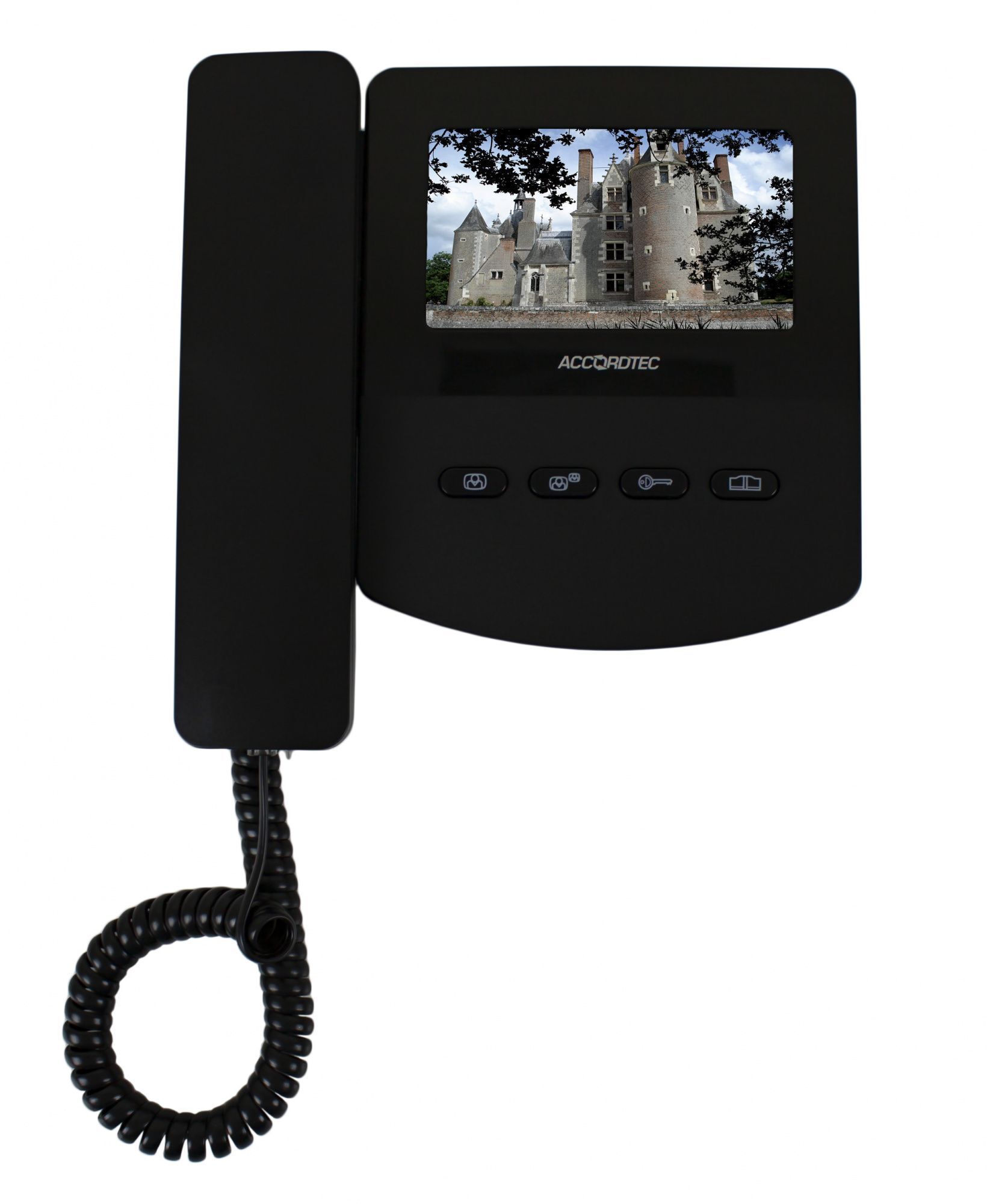 Монитор видеодомофона AccordTec AT-VD 433C K EXEL BLACK