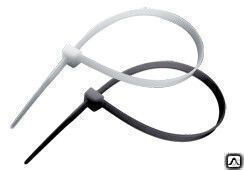 Хомут- стяжка для кабеля (белый) 4.0*300