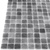Мозаика стеклянная STP-GR010-S стекло серый, поверхность антислип Steppa противоскользящая #3