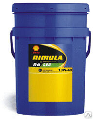 Моторное масло Shell Rimula R6 LM 10W40 (E7, 228.51) - (20л)