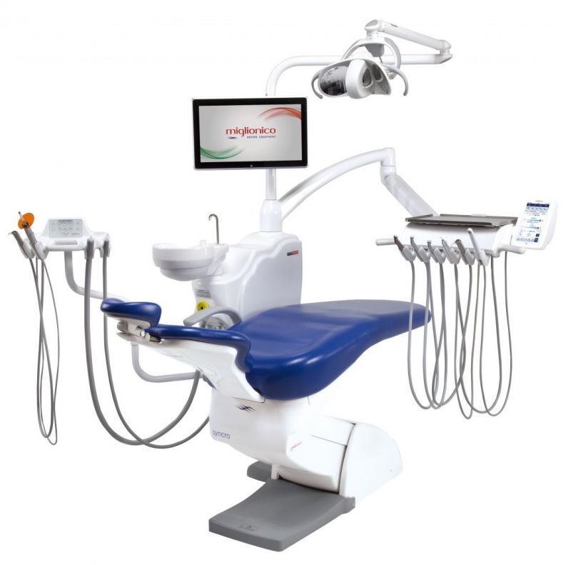 Установка Miglionico NiceTouch P - стоматологическая установка с нижней подачей инструментов