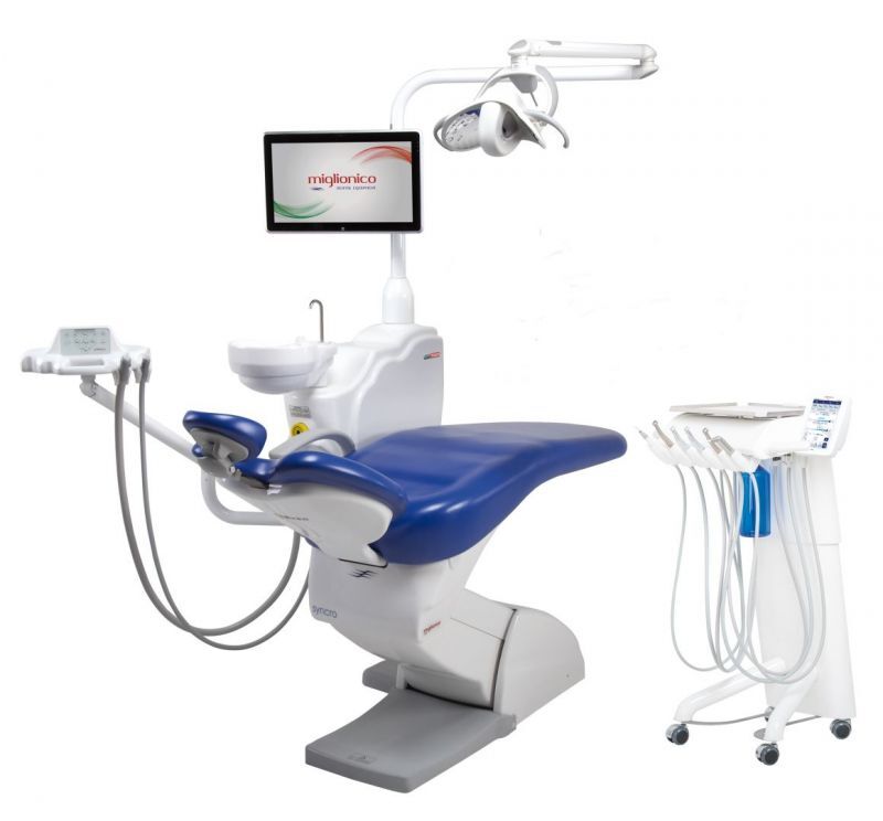 Установка Miglionico NiceTouch P Cart - стоматологическая установка с подкатным модулем