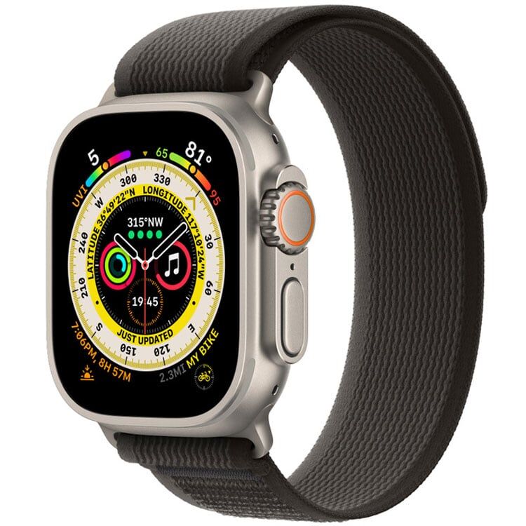 Умные часы Apple Watch Ultra GPS + Cellular 49mm Trail Loop M/L Black